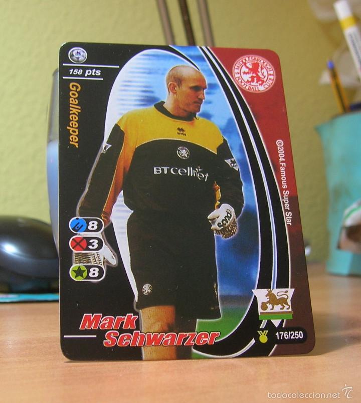 Cromos de f&uacute;tbol: FAMOUS SUPER STAR-SUPERSTAR  MARK SEHWARZER  (MIDDLESBOROGUH) LIGA INGLESA-PREMIER LEAGUE