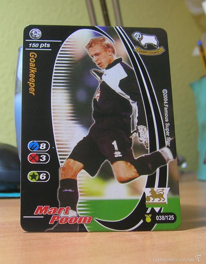 Figurine di Calcio: FAMOUS SUPER STAR-SUPERSTAR  MART POOM (DERBY COUNTY) LIGA INGLESA-PREMIER LEAGUE