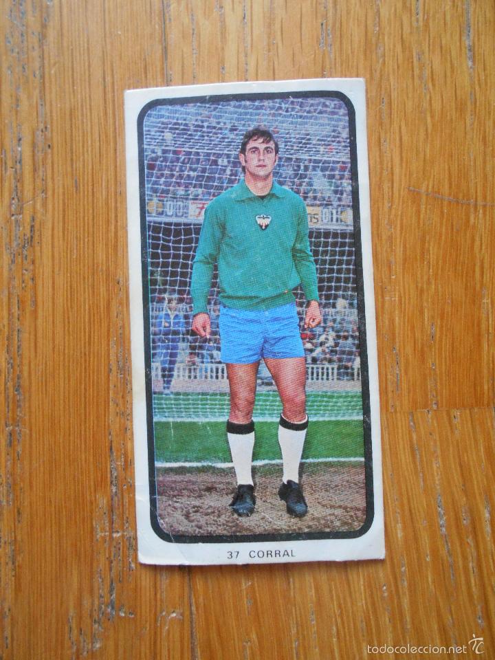 Cromos de f&uacute;tbol: CORRAL RUIZ ROMERO 1973 1974 Sin Pegar