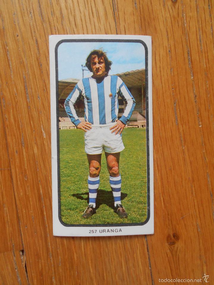 Cromos de F&uacute;tbol: URANGA RUIZ ROMERO 1973 1974 SIN PEGAR