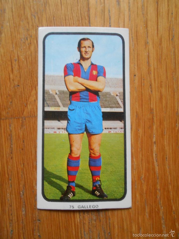 Cromos de F&uacute;tbol: GALLEGO RUIZ ROMERO 1973 1974, SIN PEGAR