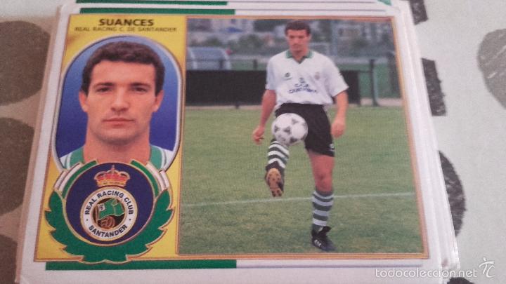 Cartes &agrave; collectionner de Football: EDICIONES ESTE -RACING DE SANTANDER-SUANCES- CROMO LIGA 96 97 1996 1997 NUNCA PEGADO