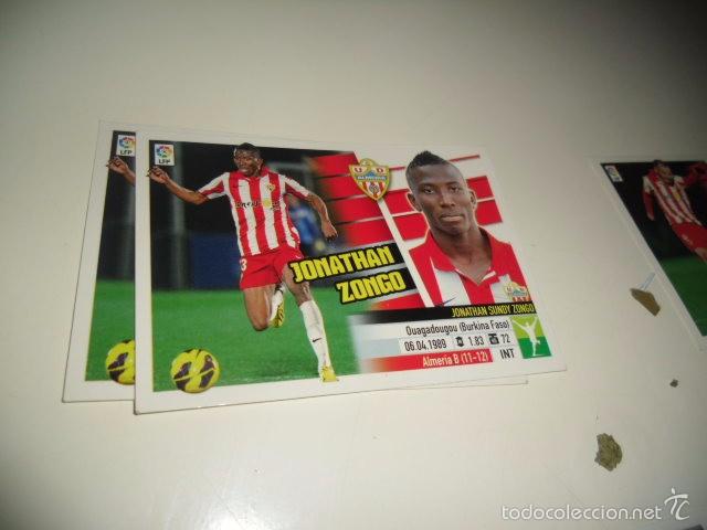 Cartes &agrave; collectionner de Football: LIGA ESTE FUTBOL LFP 2013 14 2014 13 NUNCA PEGADO ALMERIA JONATHAN ZONGO 2 2 2