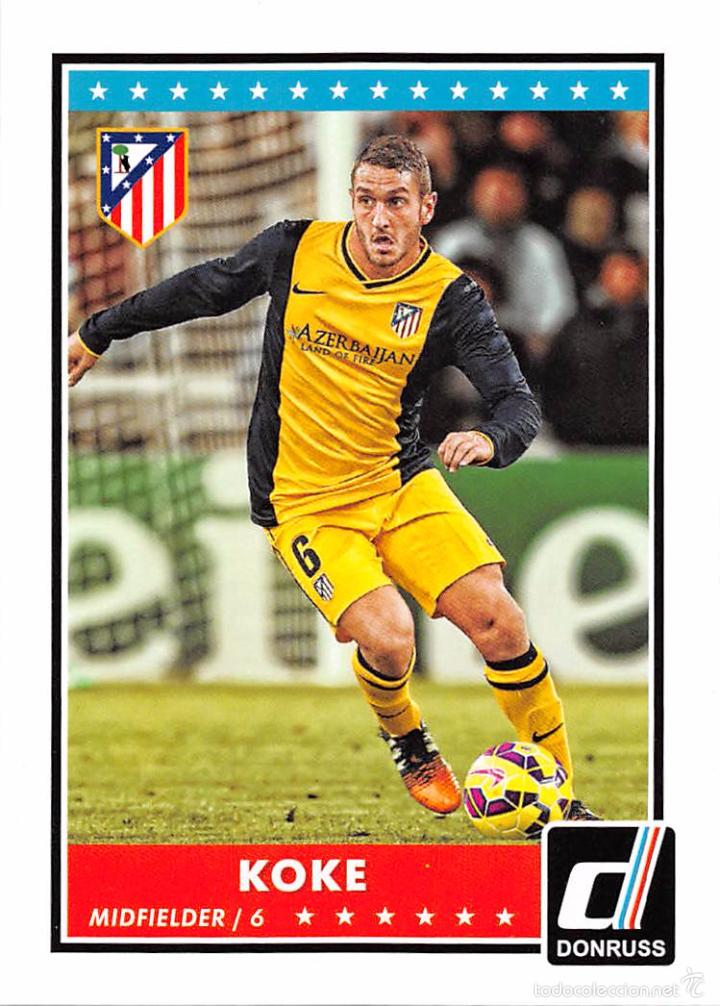 panini donruss soccer 2015 29 koke (atletico m Comprar Cromos de