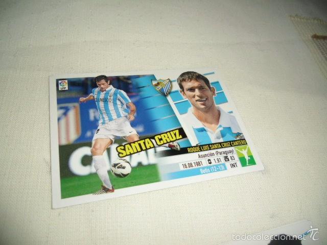 Figurine di Calcio: LIGA ESTE FUTBOL LFP 2013 2014 13 14 NUNCA PEGADO LIGA MALAGA SANTA CRUZ