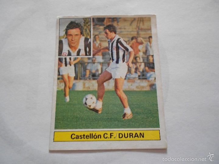 Cromos de f&uacute;tbol: ESTE 81 82 DUR&Aacute;N COLOCA - Foto 1