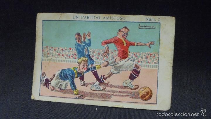 Football Stickers: CROMO - UN PARTIDO AMISTOSO - N&ordm; 2 -
