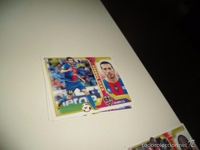 Fu&szlig;ball-Sticker: LIGA ESTE 2011 2012 11 12 FUTBOL NUNCA PEGADO LFP LEVANTE XAVI TORRES