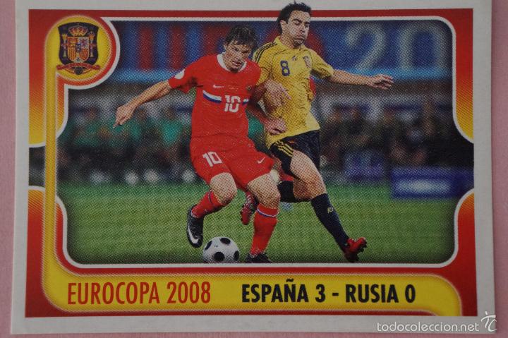 Cromos de f&uacute;tbol: CROMO DE FUTBOL EUROCOPA 2008 DE ESPA&Ntilde;A SIN PEGAR N&ordm; 163 A&Ntilde;O 2009 DEL ALBUM A POR ELLOS DE PANINI