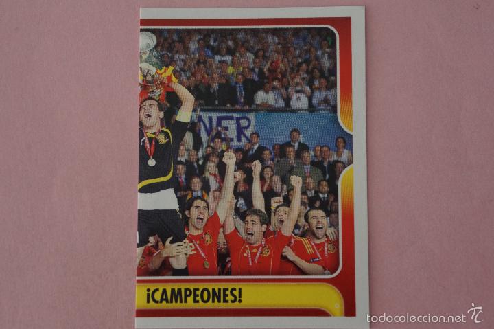 Fu&szlig;ball-Sticker: CROMO DE FUTBOL EUROCOPA 2008 DE ESPA&Ntilde;A SIN PEGAR N&ordm; 170 A&Ntilde;O 2009 DEL ALBUM A POR ELLOS DE PANINI