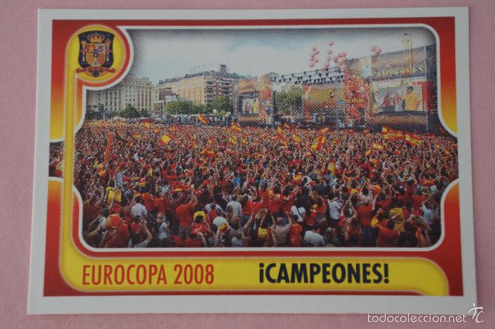 Fu&szlig;ball-Sticker: CROMO DE FUTBOL EUROCOPA 2008 DE ESPA&Ntilde;A SIN PEGAR N&ordm; 176 A&Ntilde;O 2009 DEL ALBUM A POR ELLOS DE PANINI