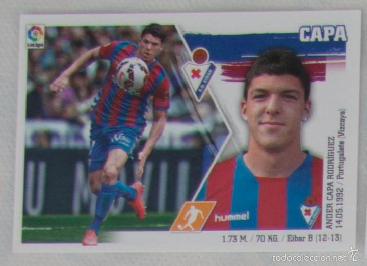 Cromos de f&uacute;tbol: Liga Este 2015 2016 15 16. 13 Capa (SD Eibar) - Foto 1
