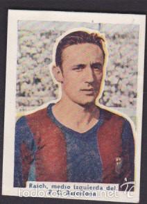 Figurine di Calcio: CROMO FUTBOL C.F.BARCELONA RAICH