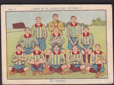 Figurine di Calcio: CROMO FUTBOL COLECCION QUE ES EL JUEGO DEL FUTBOL ? N&ordm; 5