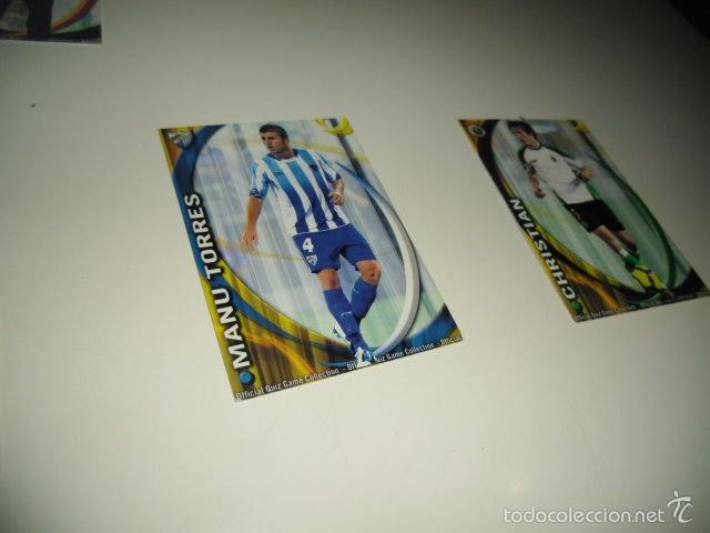Cromos de Futebol: CROMO FUTBOL MANU TORRES