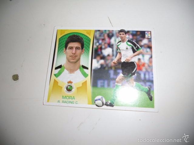 Cromos de Futebol: CROMO FUTBOL MORA R.RACING C.