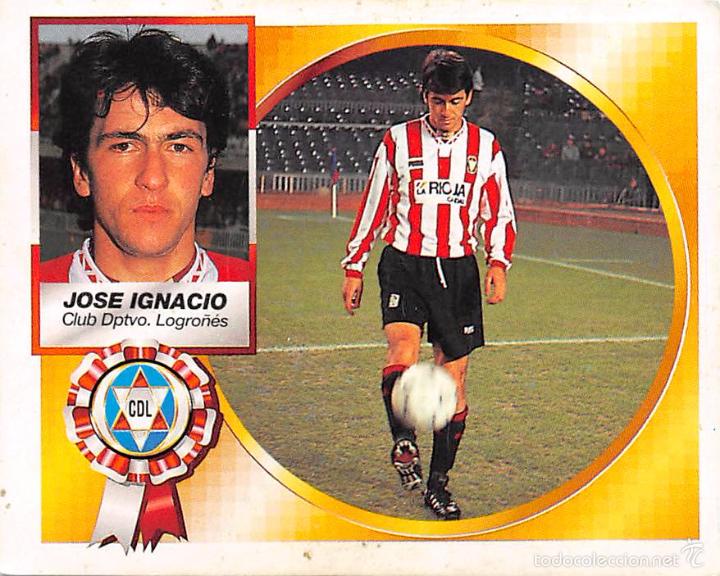 Cromos de f&uacute;tbol: EDICIONES ESTE 94/95 1994/1995 - JOSE IGNACIO (C.D. LOGRO&Ntilde;ES) NUNCA PEGADO - Foto 1