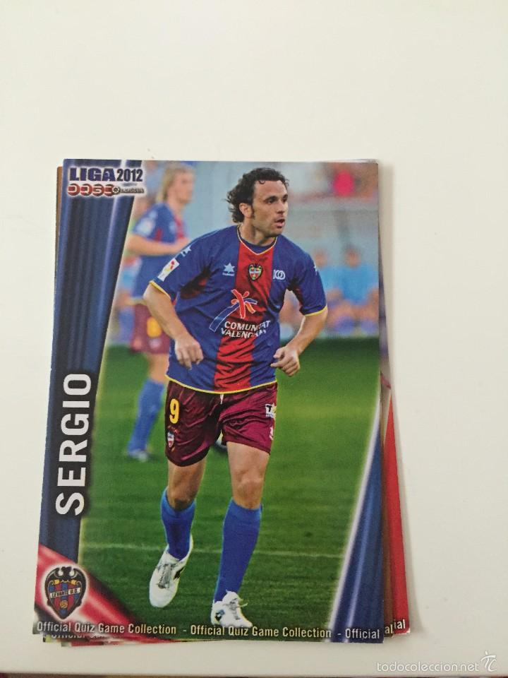 Fu&szlig;ball-Sticker: 364 SERGIO LEVANTE MUNDICROMO QUIZ GAME 2011 2012 11 12