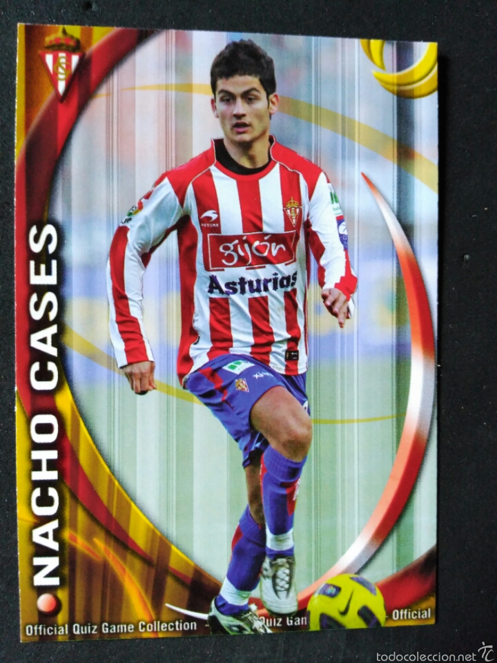 1318 Nacho Cases Sporting Gijon Uh Ultima H Buy Old Football Stickers At Todocoleccion 57802906
