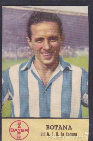 Fu&szlig;ball-Sticker: CROMO FUTBOL GRAFICAS MANEN BOTANA C.D. LA CORU&Ntilde;A