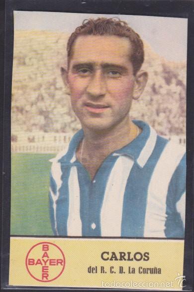 Fu&szlig;ball-Sticker: CROMO FUTBOL GRAFICAS MANEN CARLOS C.D. LA CORU&Ntilde;A