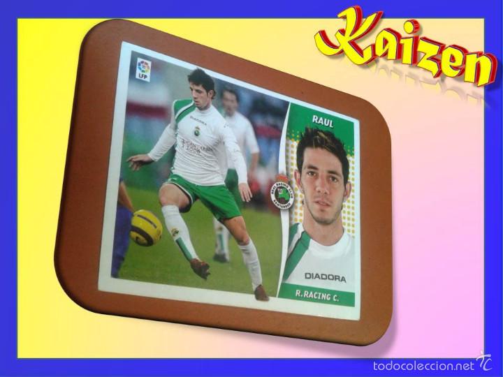Cromos de f&uacute;tbol: RAUL. SANTANDER. SIN PEGAR. EDICIONES ESTE 2006/07. 06/07 - Foto 1