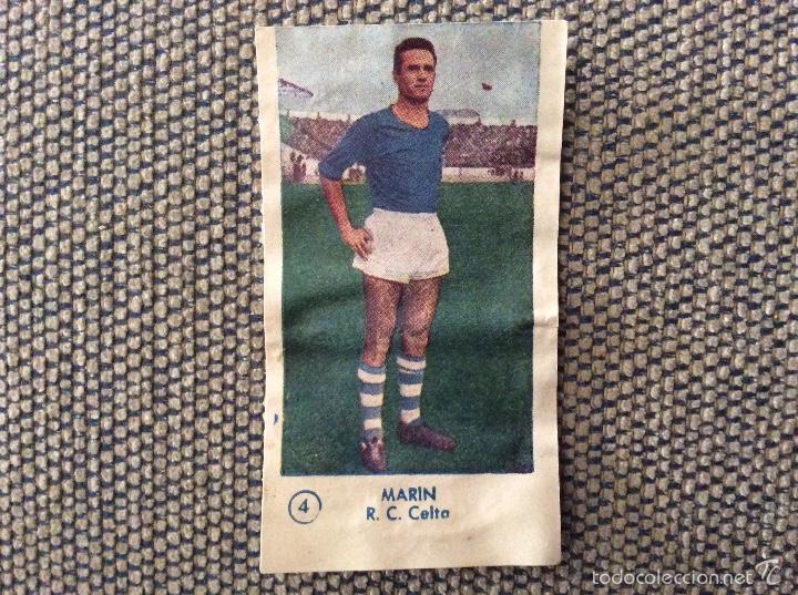 Cromos de f&uacute;tbol: Bachende 1957/58. Celta 4 Marin
