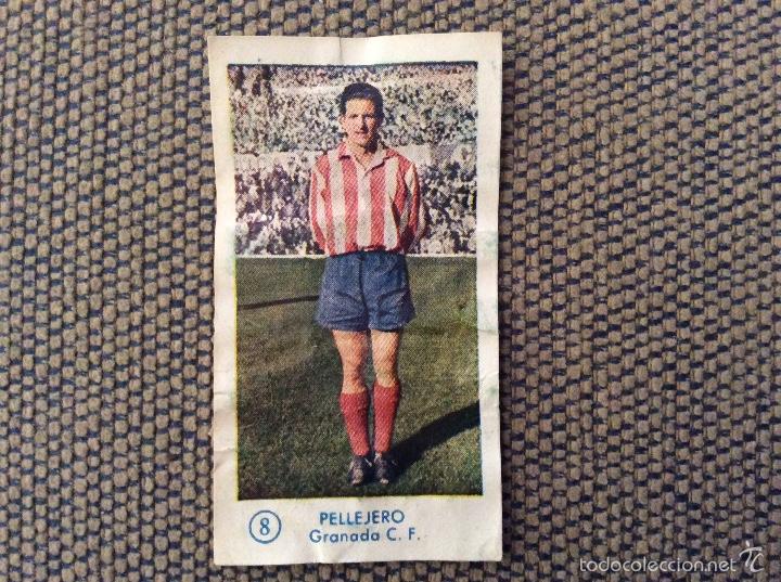 Cromos de f&uacute;tbol: Bachende 1957/58. Granada 8 Pellejero