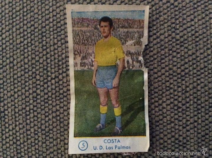 Cromos de f&uacute;tbol: Bachende 1957/58. Las Palmas 5 Costa