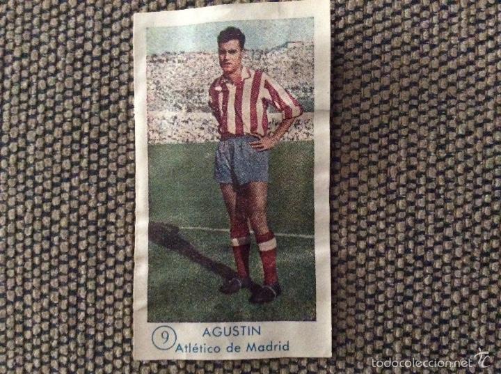 Fu&szlig;ball-Sticker: Bachende 1957/58. At. Madrid 9 Agustin