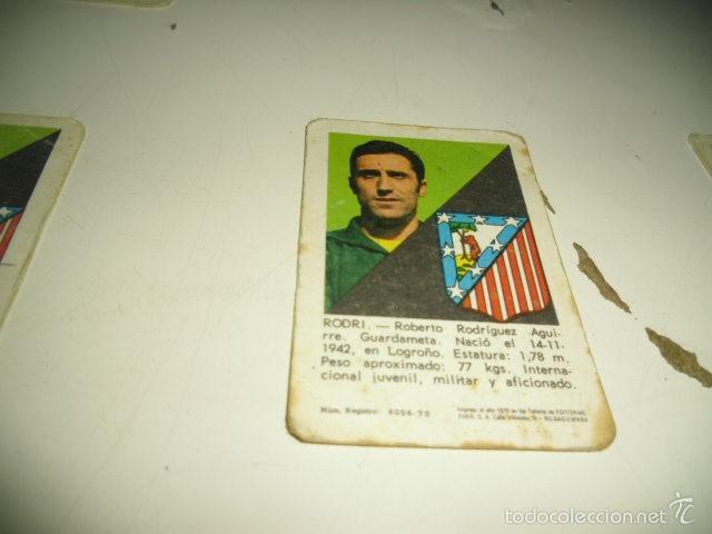 Cromos de Futebol: CROMO FHER DISRA TEMPORADA 1970 1971 70 71  UBIARRAIN A. MADRID