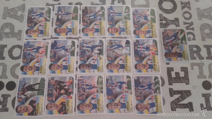 Cromos de f&uacute;tbol: EDICIONES ESTE 2016 2017 16 17 EQUIPO DEL ESPA&Ntilde;OL LOS 16 BASICOS NUEVO SIN PEGAR - Foto 1