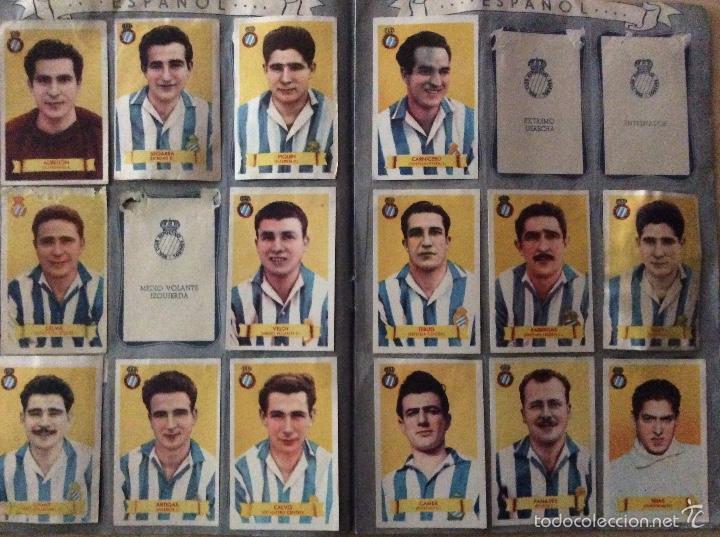 Cromos de f&uacute;tbol: Bruguera 1949/50 CAMPEONES. Lote 15 cromos ESPA&Ntilde;OL