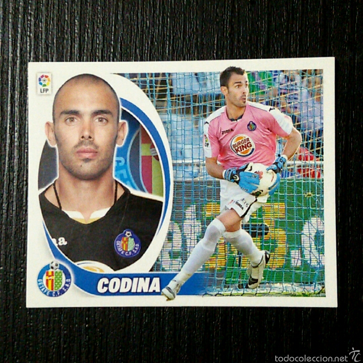 Cromos de f&uacute;tbol: Cromo LIGA ESTE 2012-2013 ? N&deg;2 CODINA (GETAFE) - Foto 1