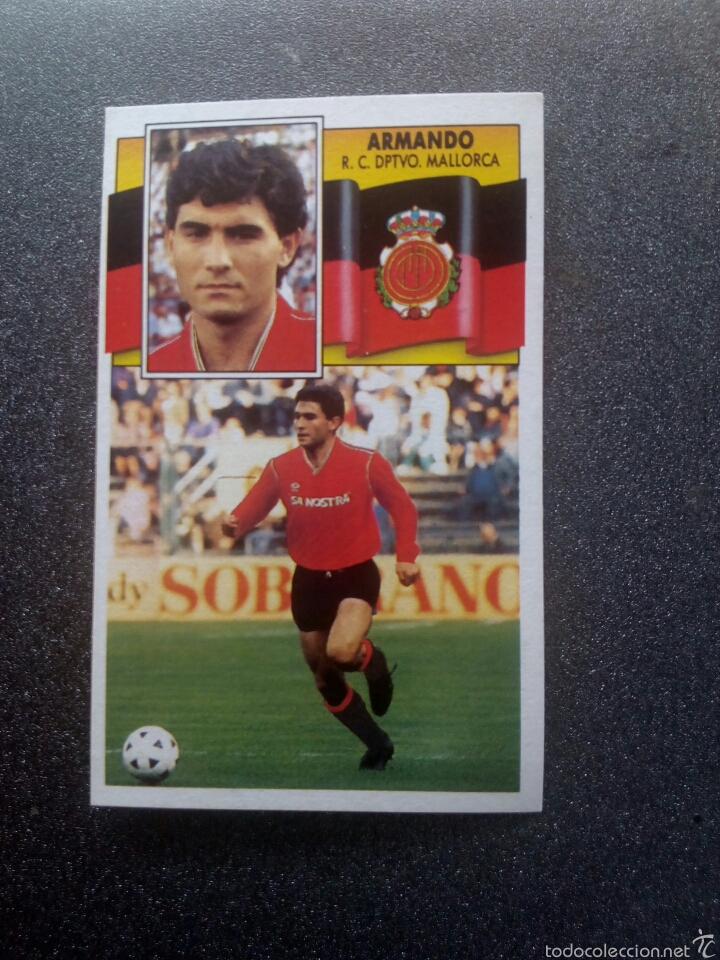 Cromos de f&uacute;tbol: Este 90 91 Armando - Foto 1