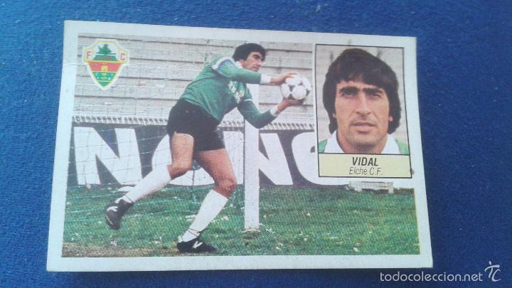 Cromos de f&uacute;tbol: 84-85 ESTE. BAJA ELCHE VIDAL - Foto 1
