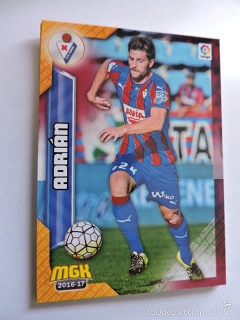Cromos de f&uacute;tbol: 202 - Adrian - Eibar - MGK Megacracks 2016 2017 16 17 - PANINI - Foto 1