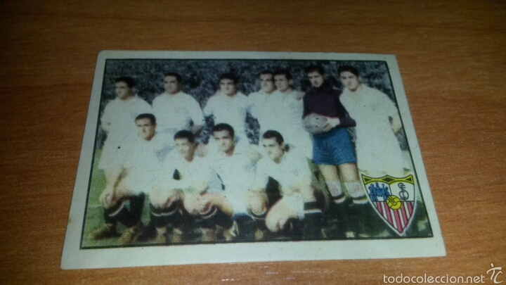 Cromos de F&uacute;tbol: CROMO C F SEVILLA 1944 1er ALBUM GALLINA BLANCA