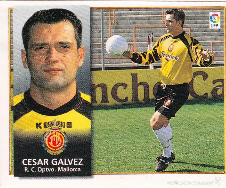 Cromos de f&uacute;tbol: ESTE 98-99 CESAR GALVEZ COLOCA DIFICIL (VENTANILLA)(A-9) - Foto 1