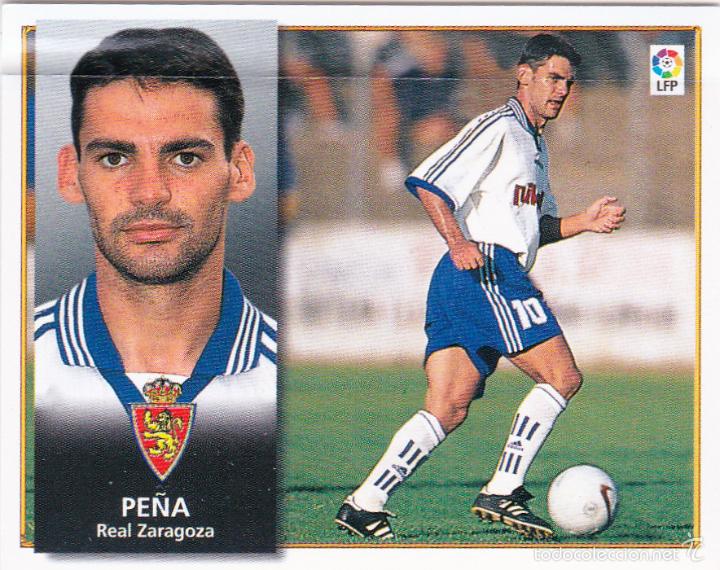 Cromos de f&uacute;tbol: ESTE 98-99 PE&Ntilde;A COLOCA DIFICIL (VENTANILLA)(A-9) - Foto 1