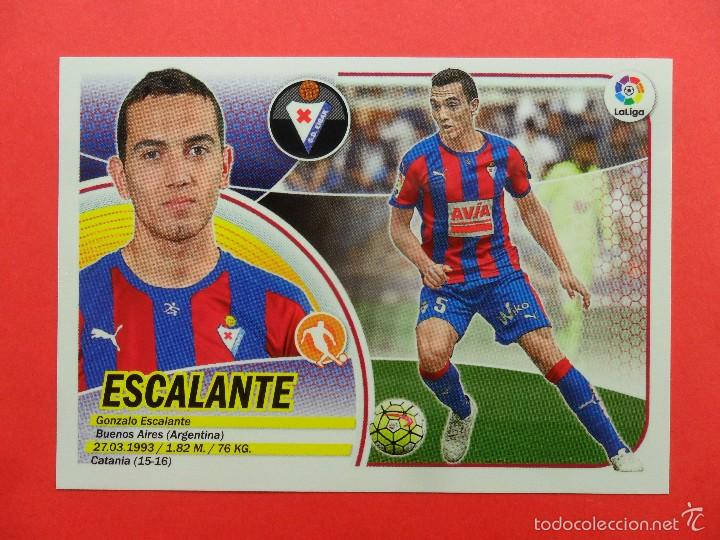 Cromos de f&uacute;tbol: ESTE 2016 2017 - 8 ESCALANTE - EIBAR - 16 17 - PRIMER LOGO - Foto 1