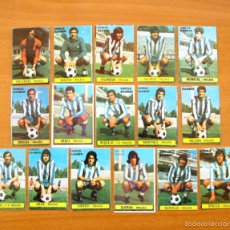 Cromos de Fútbol: MÁLAGA - CHICLE SANBER 1974-1975, 74-75 - 16 CROMOS. Lote 13806678