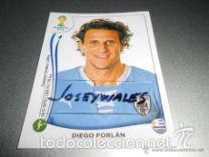 Cromos de F&uacute;tbol: 276 DIEGO FORLAN URUGUAY CROMOS ALBUM MUNDIAL FUTBOL 14 FIFA WORLD CUP BRASIL 2014