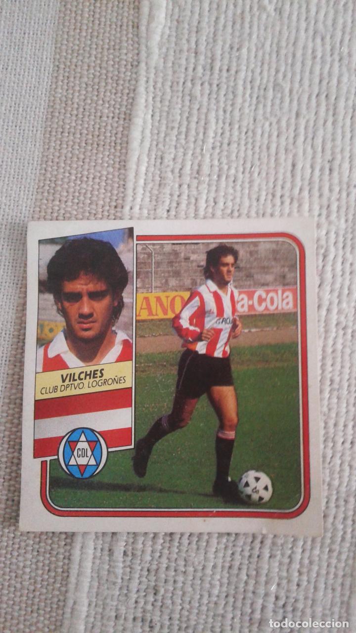 Cromos de f&uacute;tbol: 89-90 ESTE. BAJA LOGRO&Ntilde;ES VILCHES - Foto 1