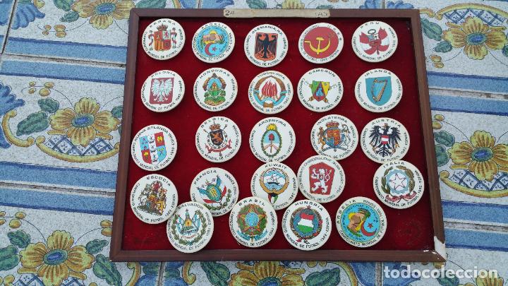 Cromos de f&uacute;tbol: EXTRAORDINARIA COLECCI&Oacute;N DE CHAPAS DEL MUNDIAL DE 1982 DE ESPA&Ntilde;A.