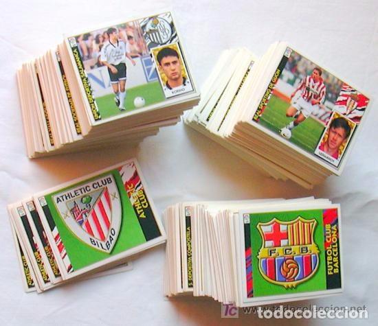 Cromos de f&uacute;tbol: 547 cromos diferentes - Ediciones Este Liga 1997-1998, 97-98 - nunca pegados