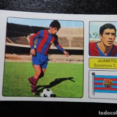 Cromos de Fútbol: JUANITO DEL BARCELONA ALBUM FHER LIGA 1973 - 1974 ( 73 - 74 ) NUNCA PEGADO