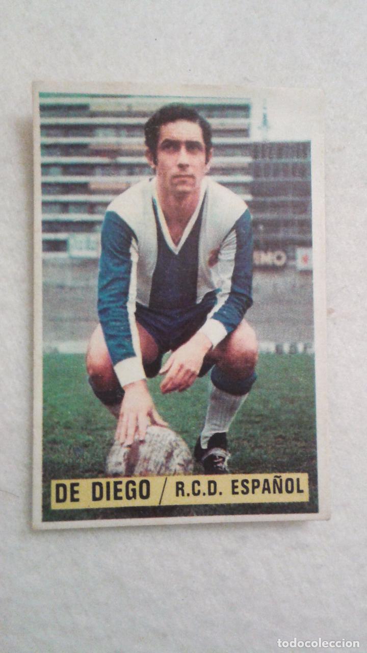 Cromos de f&uacute;tbol: 74-75 ESTE. BAJA ESPA&Ntilde;OL DE DIEGO - Foto 1