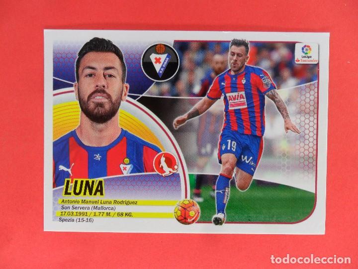 Cromos de f&uacute;tbol: ESTE 2016 2017 - 7B LUNA - EIBAR - 16 17 - LOGO SANTANDER - 7 B - Foto 1
