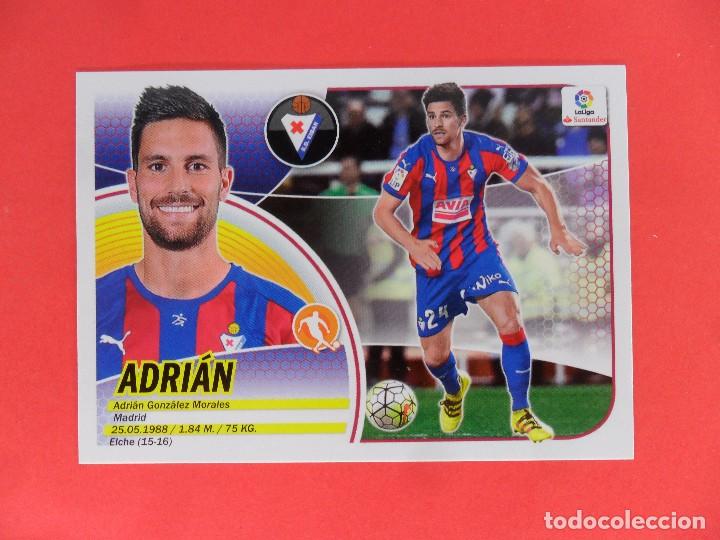Cromos de f&uacute;tbol: ESTE 2016 2017 - 12 ADRIAN - EIBAR - 16 17 - LOGO SANTANDER - Foto 1